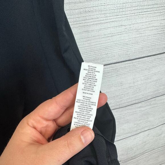 Zyia Active Women's Black Mesh Ivy Classic Clubhouse Golf Tennis Dress Size XL - Picture 6 of 8